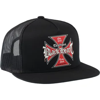 Kšiltovka kšiltovka BLACK HEART - CROSS 1