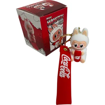 Přívěšek na klíče Labubu Coca-Cola…