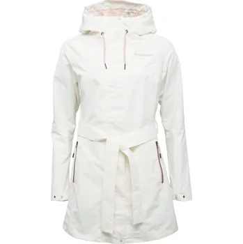 Dámský kabát Dámský jarní kabát FUNDANGO REGINA II M Bílá