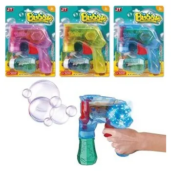 Hra na zahradu Pistolet na bańki ze światłem MIX