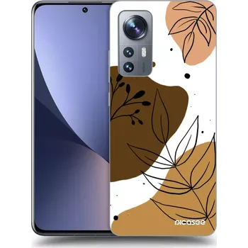 Pouzdro na mobilní telefon Picasee silikonový průhledný obal pro Xiaomi 12 - Boho style