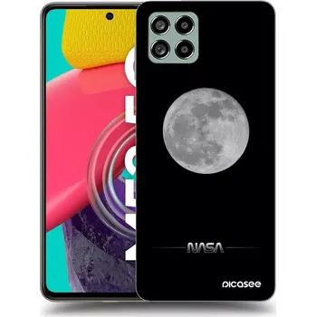 Pouzdro na mobilní telefon Picasee silikonový průhledný obal pro Samsung Galaxy M53 5G - Moon Minimal