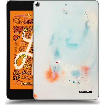 Pouzdro na mobilní telefon Picasee silikonový průhledný obal pro Apple iPad mini 2019 (5. gen) - Splash