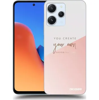 Pouzdro na mobilní telefon Picasee silikonový průhledný obal pro Xiaomi Redmi 12 5G - Vytvoř si svou vlastní příležitost