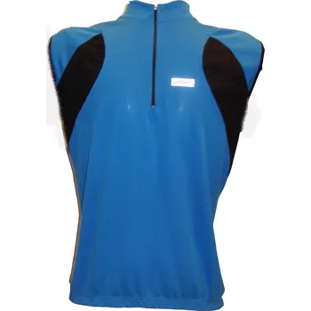 SHIMANO dres bez rukávu, modrá/černá, L