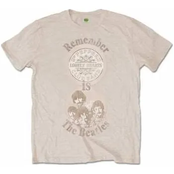 Merch The Beatles: Tričko Remember L