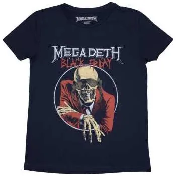 Pánské tričko Megadeth: Megadeth Ladies T-shirt: Black Friday (back Print) (large) L