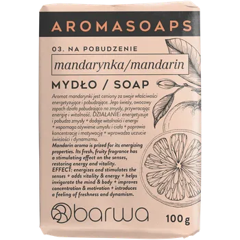 Mýdlo Barwa Aroma soaps aromaterapeutické mýdlo v kostce mandarinka, 100 g