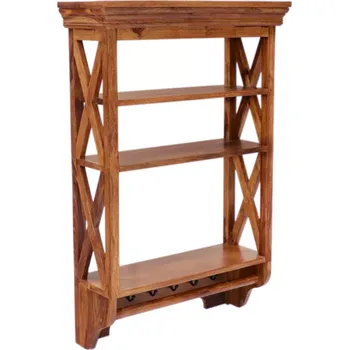 police furniture-nabytek.cz Dřevěná polička na zeď z masivu palisandr 60x90x22 60x90x23 cm