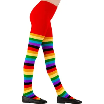 Dámské punčochy Dívčí pruhované punčocháče klaun - Pro věk 1-3 let