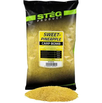 Návnadová surovina Stég Krmítková směs CARP BOMB 1 kg Sweet pineapple