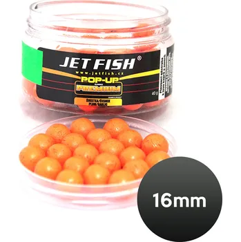 Boilies JET FISH POP UP Boilie PREMIUM CLASSIC 16mm / 60g - Mango/Meruňka