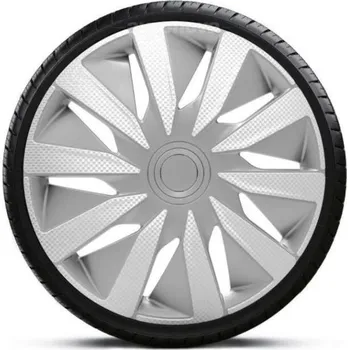 Poklice na kolo J-TEC Poklice na kola - kryty kol LAZIO carbon 16" - sada 4 ks -