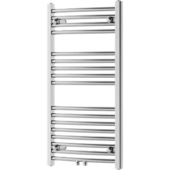 Radiátor Mexen Ares koupelnový radiátor 900 x 500 mm, 294 W, chrom - W102-0900-500-00-01 Koupelnové radiátory
