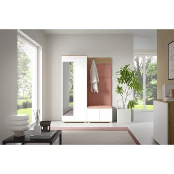 Šatní skříň Předsíňová stěna SEVILLA I Růžová II