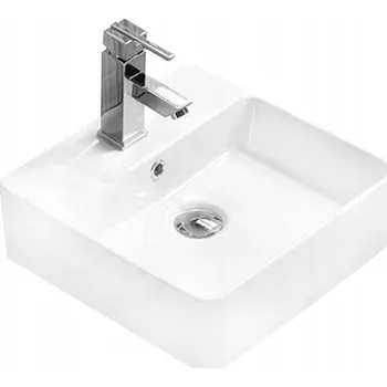 Umyvadlo Mexen Kira umyvadlo na desku 38 x 38 cm, bílá - 21783800 Koupelnové umyvadla