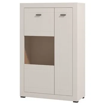 Knihovna Nízká vitrína Vereena - kašmír