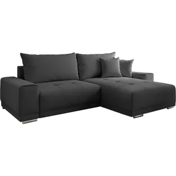 Sedací souprava Univerzální sedací souprava, tmavě šedá, KEVAN ROH