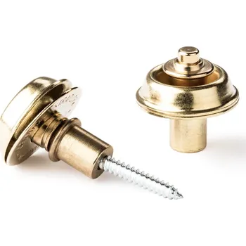 Příslušenství pro strunný nástroj Dunlop Straplok Flush Mount Brass + prodloužená záruka 3 roky