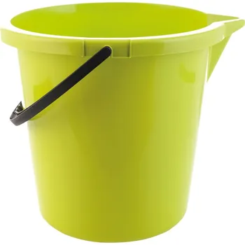 kbelík Plastový kbelík s výlevkou 12 l - zelený