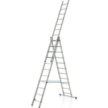 Žebřík Žebřík trojdílný univerzální HOBBY, 3&nbsp;x&nbsp;9&nbsp;příček