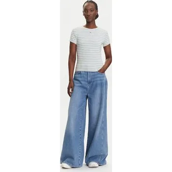 Pánské tričko Tommy Jeans T-Shirt Essential DW0DW17383 Zelená Slim Fit M