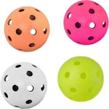 Florbal Klubbhuset míček KH SSL Ball (4-pack) Bílá