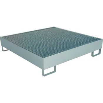 jímka Pozinkovaná záchytná jímka pod čtyři sudy, max. nosnost 900 kg