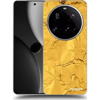 Pouzdro na mobilní telefon Picasee silikonový průhledný obal pro Xiaomi 15 Ultra - Gold