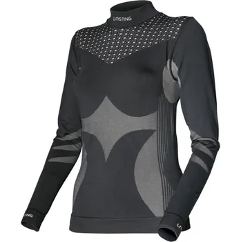 Dámská mikina LASTING Dámské funkční tričko ANGELINA L/XL ČERNÁ