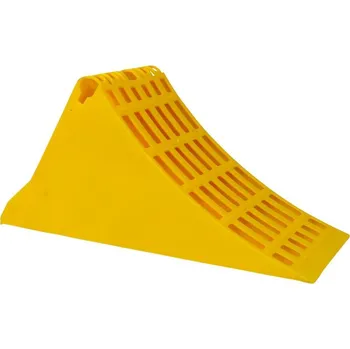 Zajišťovací klín kola Plastový zakládací klín pro vozidla (47 x 20 x 23 cm)