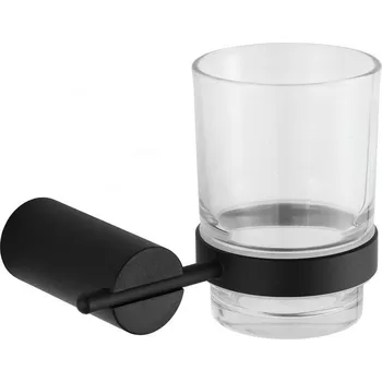 Držák na kartáček Mexen Aron držák na kartáčky, černý - 7088138-70 Příslušenství pro čištění zubů