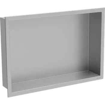 Koupelnový nábytek Mexen X-Wall-R vložená police s límcem 45 x 30 cm, nerez - 1910453010 Koupelnové police