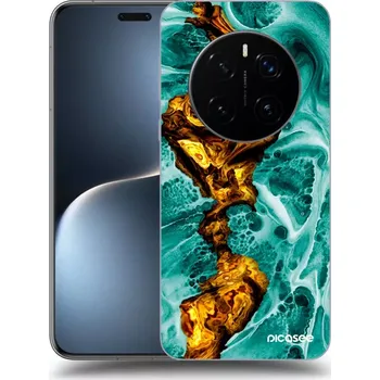 Pouzdro na mobilní telefon Picasee silikonový průhledný obal pro Honor Magic7 Pro 5G - Goldsky