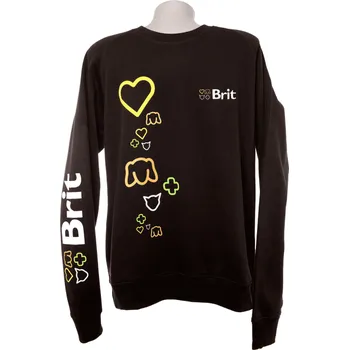 Pánská mikina Brit Mikina unisex (černá) L