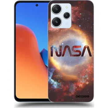 Pouzdro na mobilní telefon Picasee silikonový průhledný obal pro Xiaomi Redmi 12 5G - Nebula