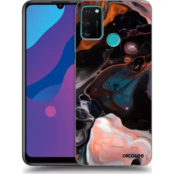 Pouzdro na mobilní telefon Picasee silikonový průhledný obal pro Honor 9A - Cream