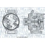 Alternátor MAGNETI MARELLI 063731546110