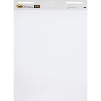 Flipchart Samolepicí flipchart Post-it, 63,5 cmx 76,2 cm, bílý, 2+1 ks