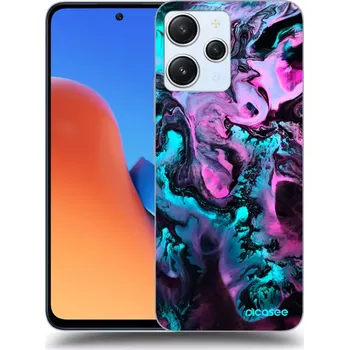 Pouzdro na mobilní telefon Picasee silikonový černý obal pro Xiaomi Redmi 12 5G - Lean