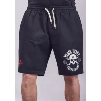 kraťasy pánské BLACK HEART - MITCH - Black - M