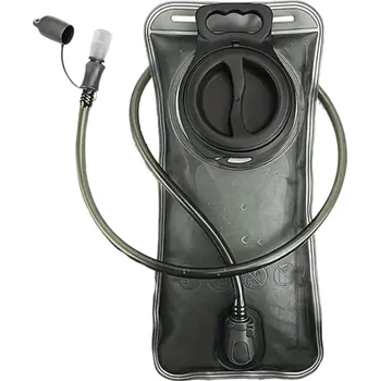 Láhev Vodní vak 2,5 l s rychlým uvolněním jedním kliknutím Nepropustný hydratační systém do horského batohu Kempování Turistika Outdoor vybavení šedá