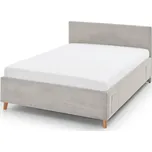 Béžová čalouněná dětská postel s úložným prostorem s roštem 140x200 cm Cool – Meise Möbel ID_1694908