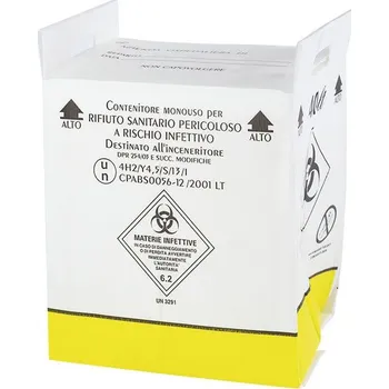 Odpadkový koš Jednorázová nádoba na infekční odpad Medical Box 25 l