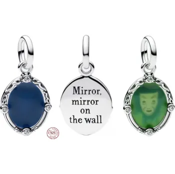 Přívěsek Charm Sterlingové stříbro 925 Disney Sněhurka - Kouzelné zrcadlo, přívěsek na náramek pohádka