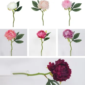 umělá květina Market Pivoňka 30cm X1 mix barev umělá květina