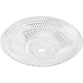 Umyvadlo Mexen Heba skleněné umyvadlo na desku 45 x 45 cm, transparentní - 24064500 Koupelnové umyvadla