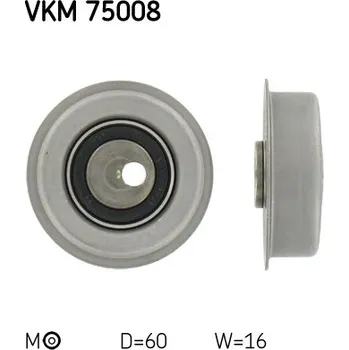 Napínací kladka, ozubený řemen SKF (VKM75008)