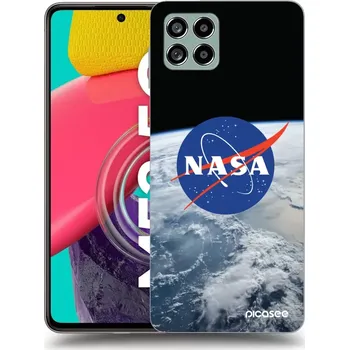 Pouzdro na mobilní telefon Picasee silikonový černý obal pro Samsung Galaxy M53 5G - Nasa Earth