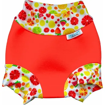 Kojenecké plavky Dětské neoprenové plavky SWIM NAPPY - různé motivy - M (8 - 11 kg) - růžová